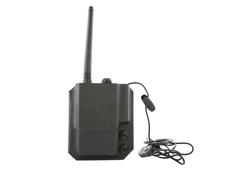 Deadly Customs Kydex Holster UV5R Radio (Black)