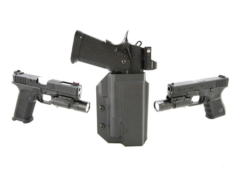 Deadly Customs Kydex Holster DC5 Surefire (Black)