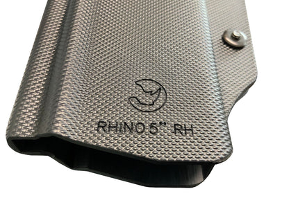 Chiappa Firearms 5" Rhino Kydex Revolver Holster (Black - 50DS)