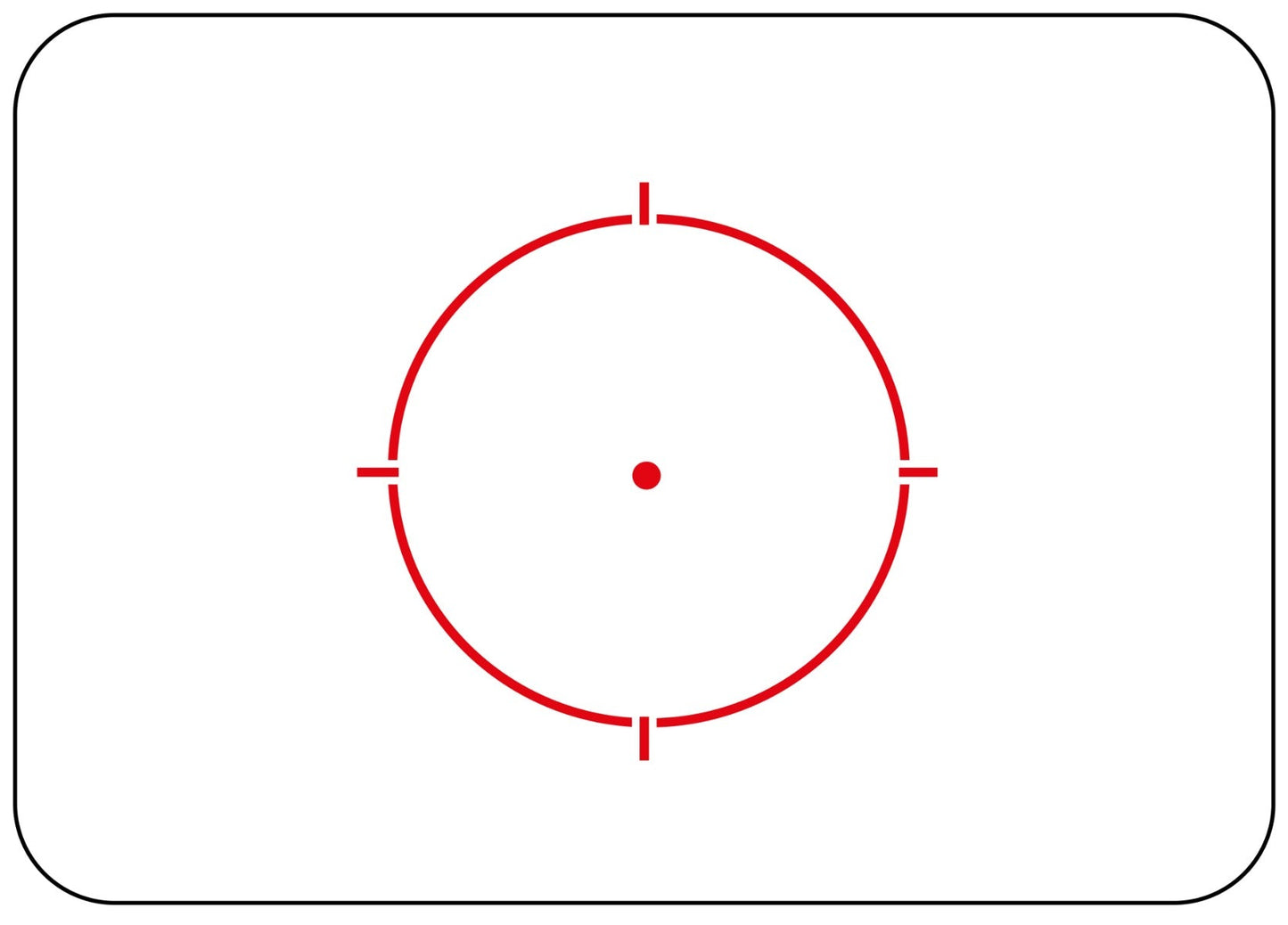 RTI Optics Red Dot 551 Scopes (Red and Green - Black)