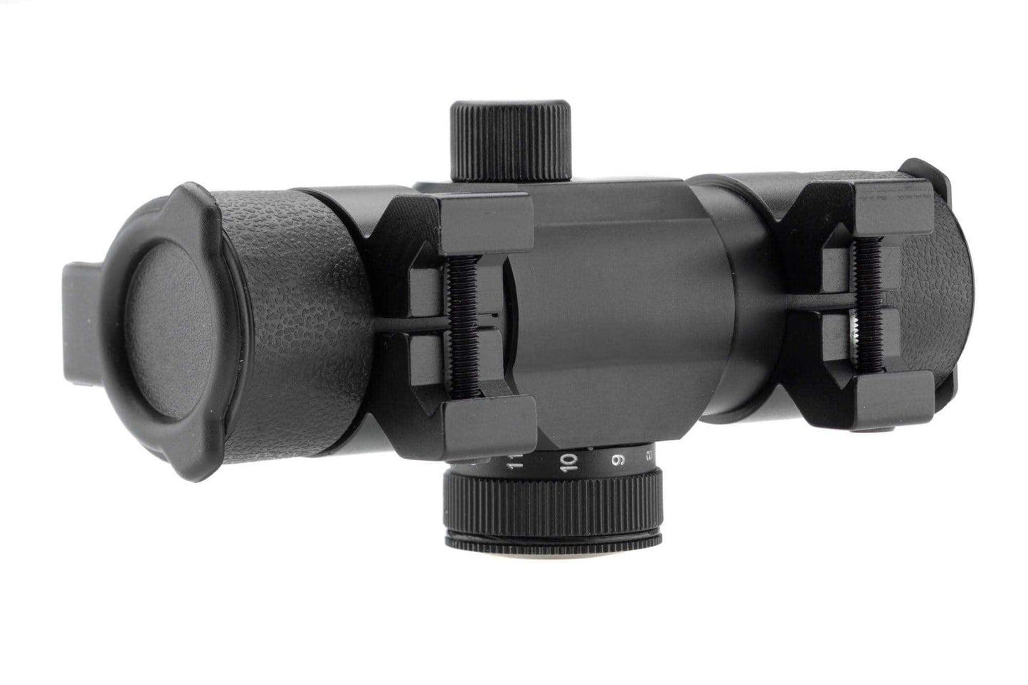 RTI Optics 1x30 Tubular Picatinny Mount Scopes (Red and Green - Black)