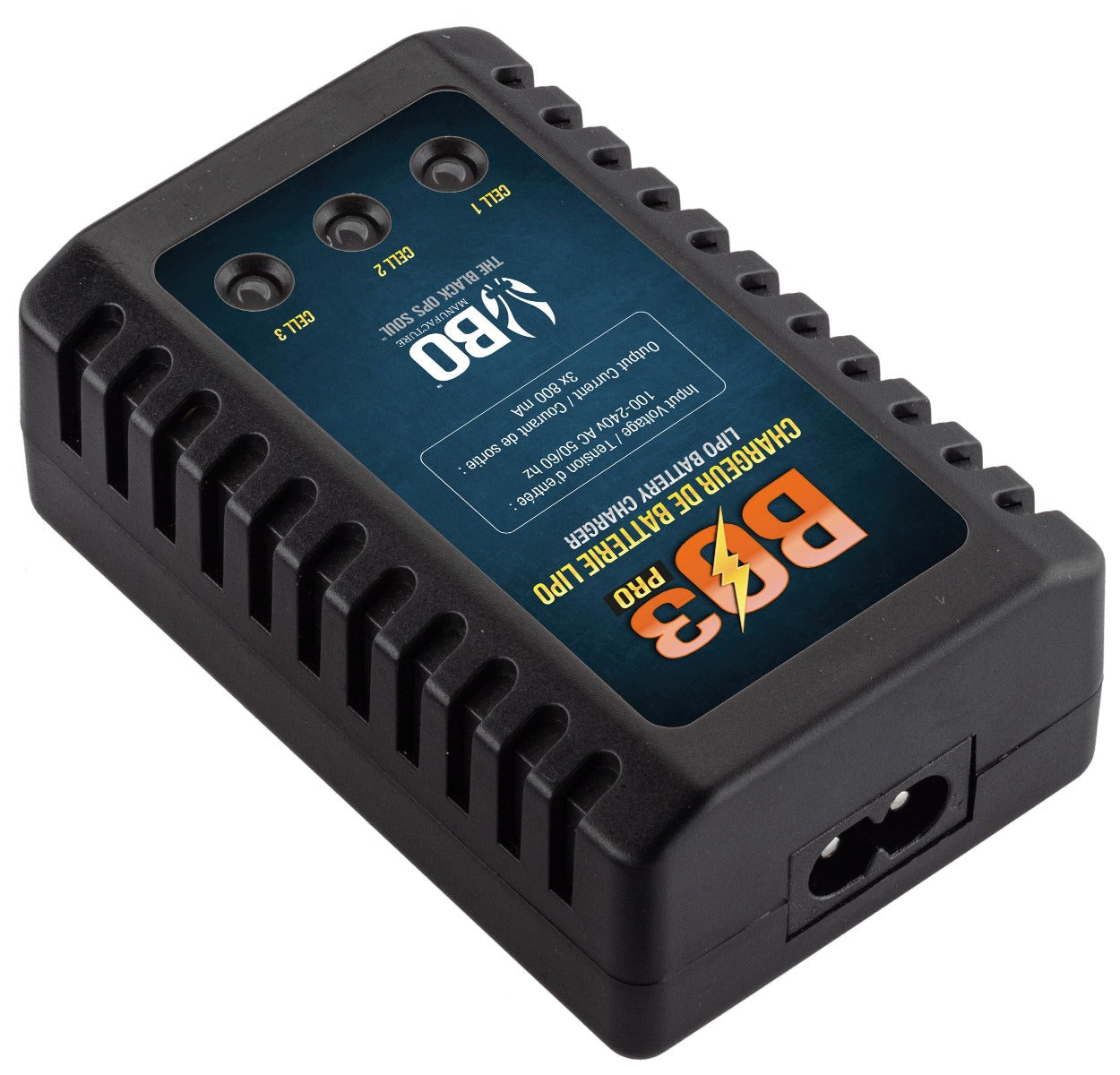 BO Manufacture BO3 Pro Compact Lipo Charger (7.4v - 11.1v - EU Plug)