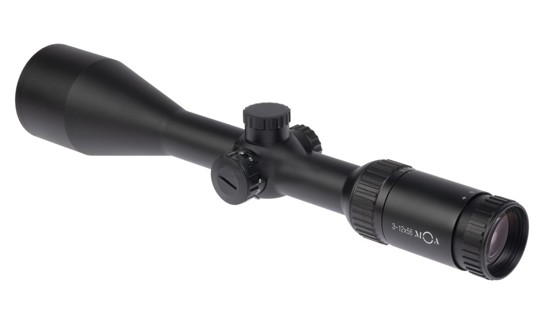 MOA Scope Tracer  4x 3-12x56 (Black)