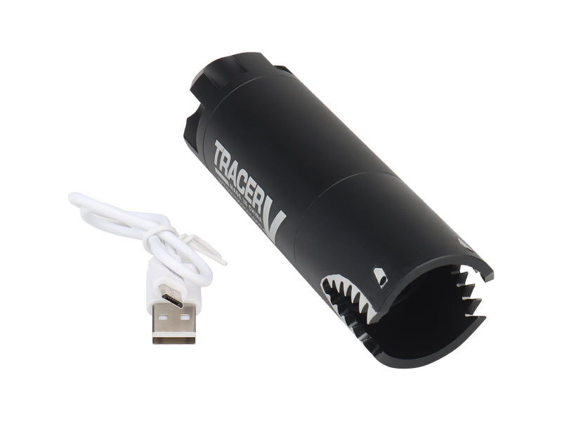 WoSport Shark Shaped Tracer Unit (36 Colour Flame Tracer - Black)