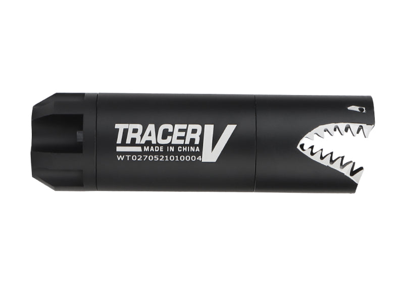 WoSport Shark Shaped Tracer Unit (36 Colour Flame Tracer - Black)