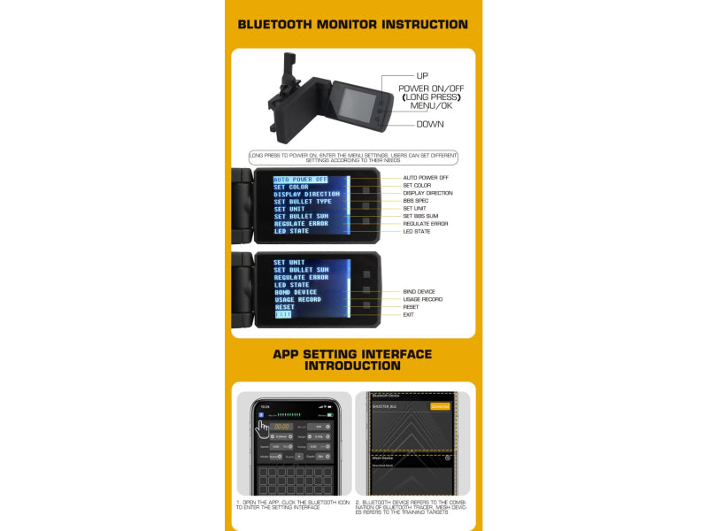WoSport Synchronized Display and Silencer Set