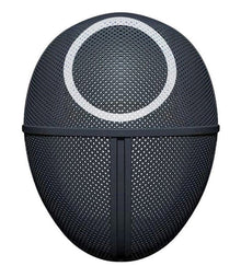 ACM Costume Face Mask (CIRCLE - Hard Black Mask)