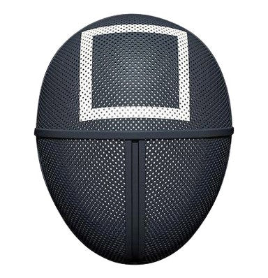 ACM Costume Face Mask (SQUARE - Hard Black Mask)