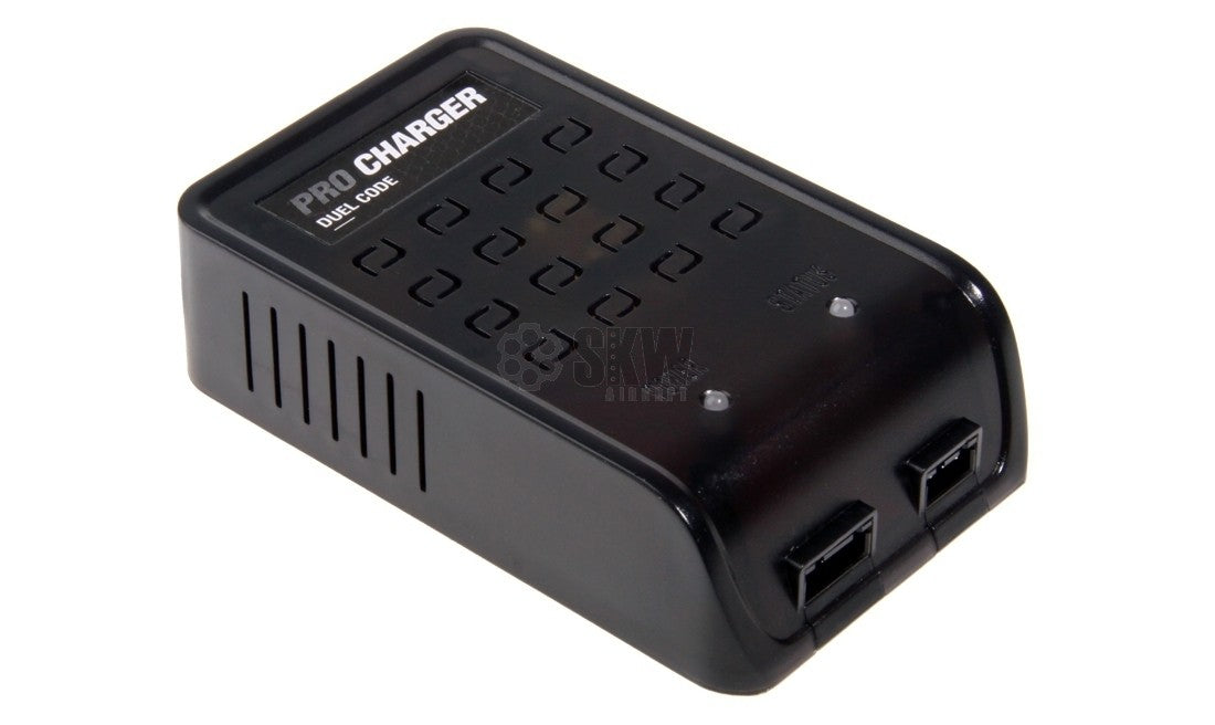 Duel Code Balancing Pro Charger (2-3 Cells - 7.4v - 11.1v - EU Plug & UK Power Lead)