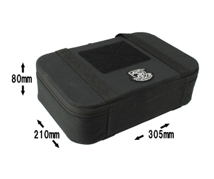 S&T Single Pistol Semi-Hard Case Black (305x210x80mm - STGC02HSBK)