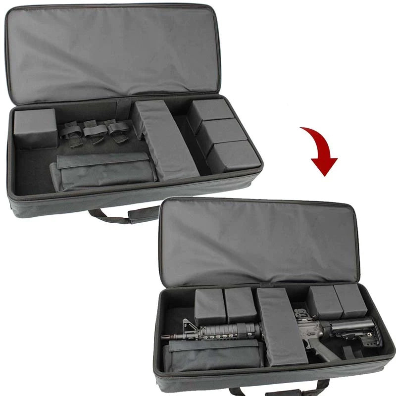 S&T Semi Hard Gun Case S Size V2 Urban Grey (700x300x100mm - STGC01SGRN)
