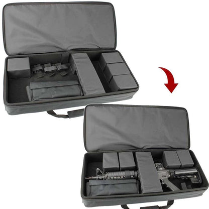 S&T Semi Hard Gun Case S Size V2 Urban Grey (700x300x100mm - STGC01SGRN)