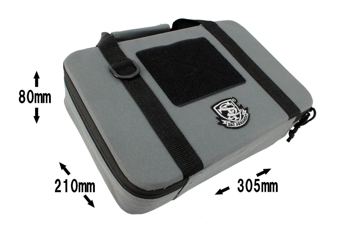 S&T Single Pistol Semi-Hard Case Urban Grey (305x210x80mm - STGC02HSGR)