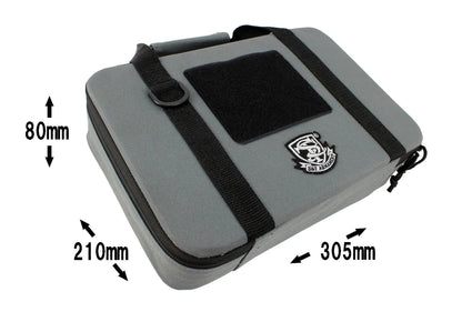 S&T Single Pistol Semi-Hard Case Urban Grey (305x210x80mm - STGC02HSGR)