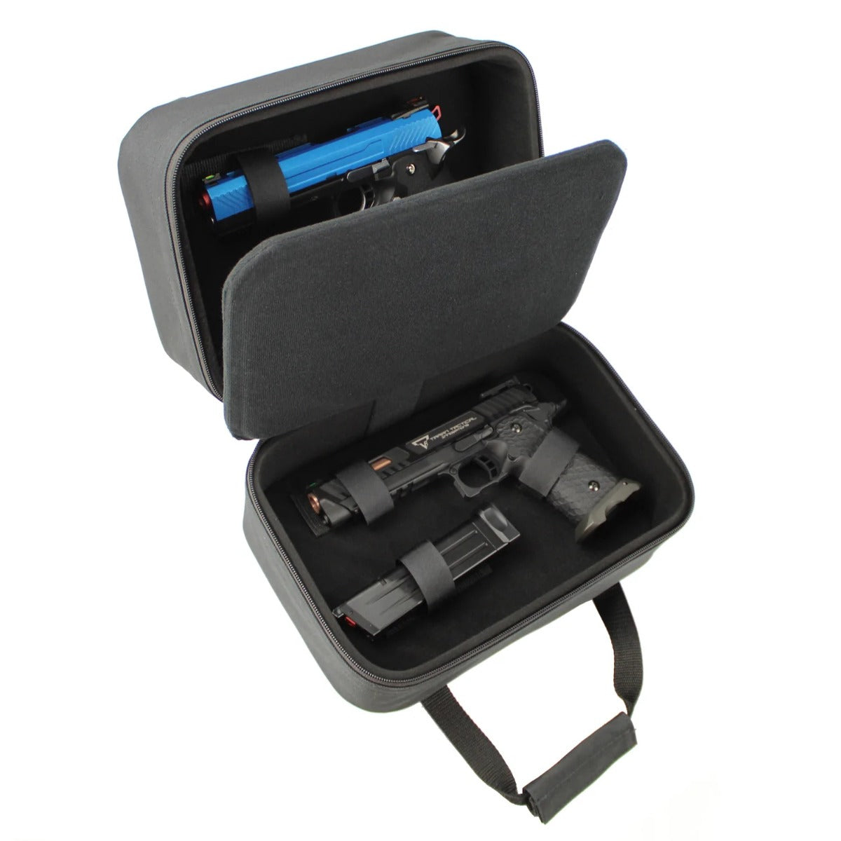 S&T Double Pistol Semi-Hard Case Urban Grey (305x210x155mm - STGC02HWGR)