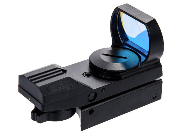 Lancer Tactical Red/Green Wide Angle Dot Scope (Multi-Reticle - Black)