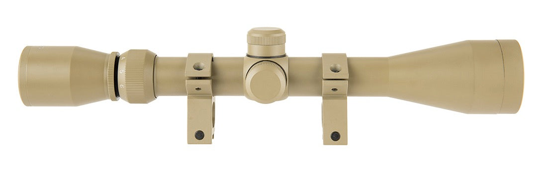 Lancer Tactical 3-9 x 40E Sniper Scope (Tan)