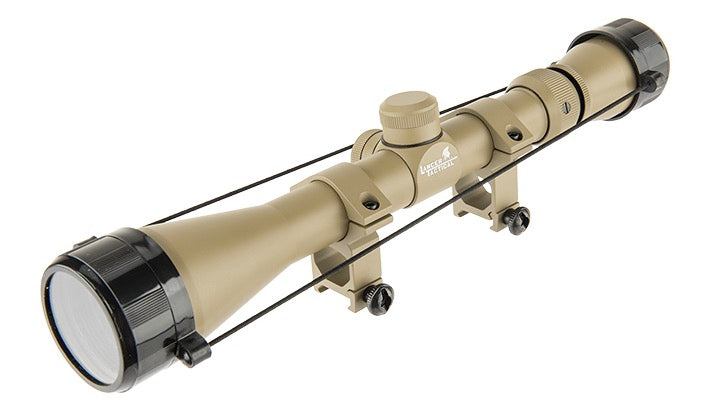 Lancer Tactical 3-9 x 40E Sniper Scope (Tan)