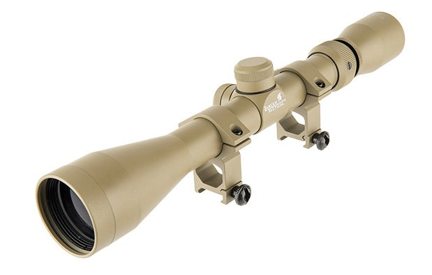 Lancer Tactical 3-9 x 40E Sniper Scope (Tan)