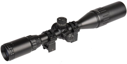 Lancer Tactical Scope 3-12x40 Mildot Red/Blue/Green (Black)