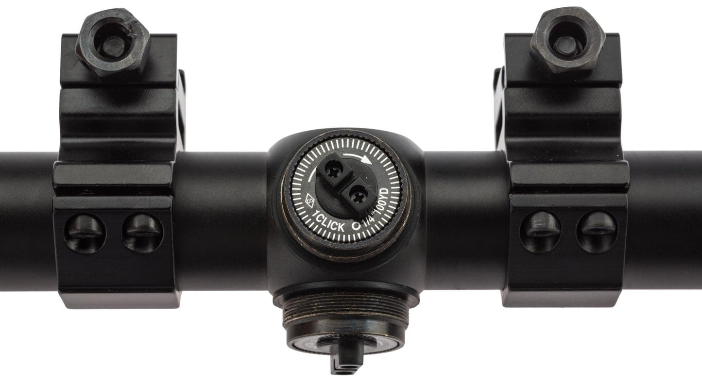 RTI Optics 3 Scope - 9x40 - with 21mm Rail Mount (Black)