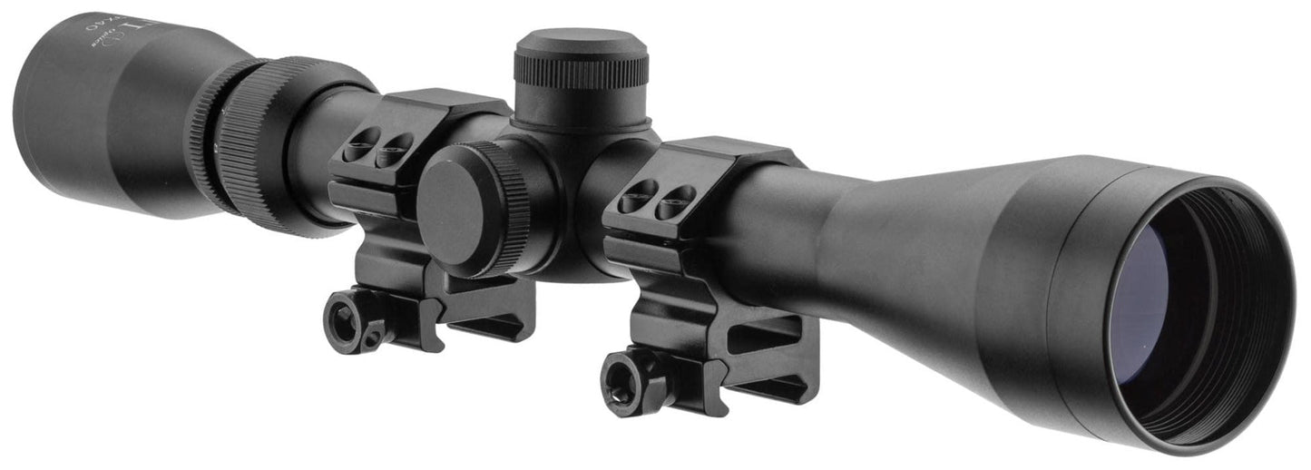 RTI Optics 3 Scope - 9x40 - with 21mm Rail Mount (Black)