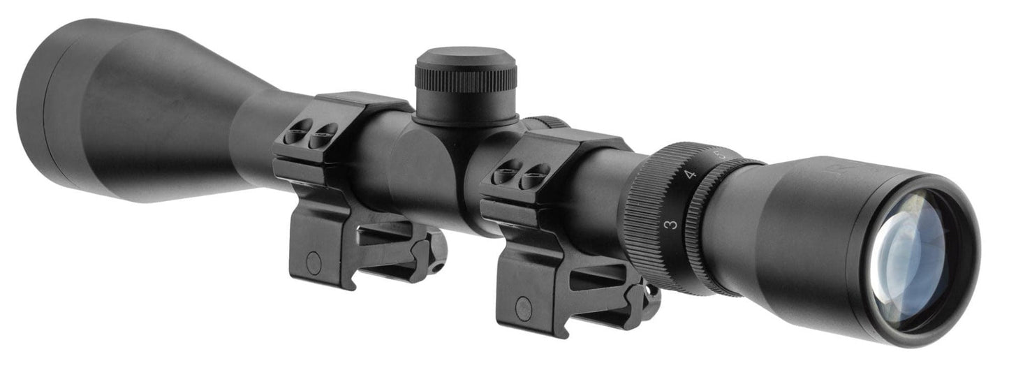 RTI Optics 3 Scope - 9x40 - with 21mm Rail Mount (Black)