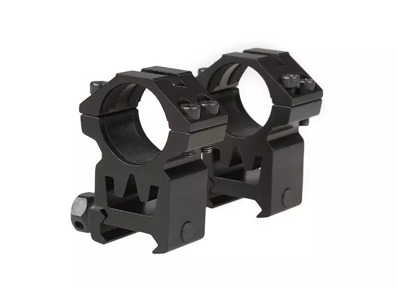 Theta Optics - Two-part 25mm optics mount for RIS rail (high)