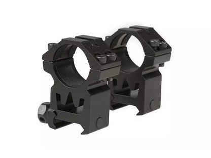 Theta Optics - Two-part 25mm optics mount for RIS rail (high)