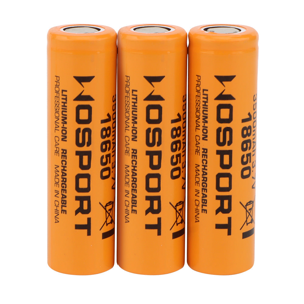 Big Foot 18650 Rechargeable Battery (3500mA) 3pcs Pack