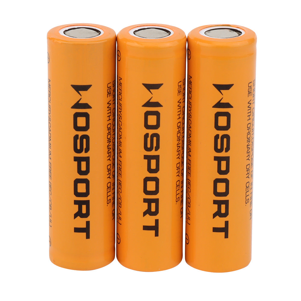 Big Foot 18650 Rechargeable Battery (3500mA) 3pcs Pack
