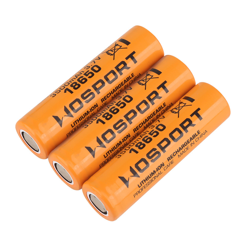 Big Foot 18650 Rechargeable Battery (3500mA) 3pcs Pack
