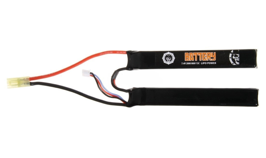 Duel Code 7.4v 2000 mAh 15 (Split Battery)