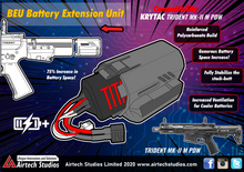 Airtech Studios - BEU  Battery  Extension Unit - KRYTAC  TRIDENT  MK-II  M PDW  (New  PDW  version)