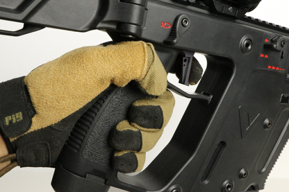 Airtech Studios - Speed  Flat  Trigger(CNC Stainless  Steel) - KRYTAC  KRISS  VECTOR  - BLACK