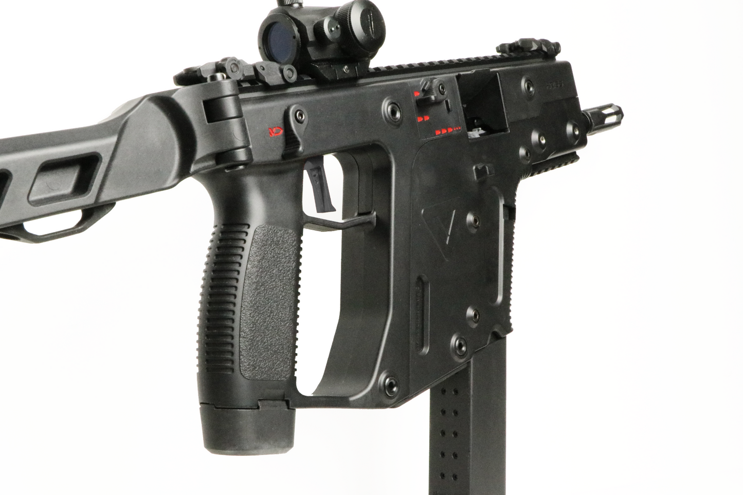 Airtech Studios - Speed  Flat  Trigger(CNC Stainless  Steel) - KRYTAC  KRISS  VECTOR  - BLACK
