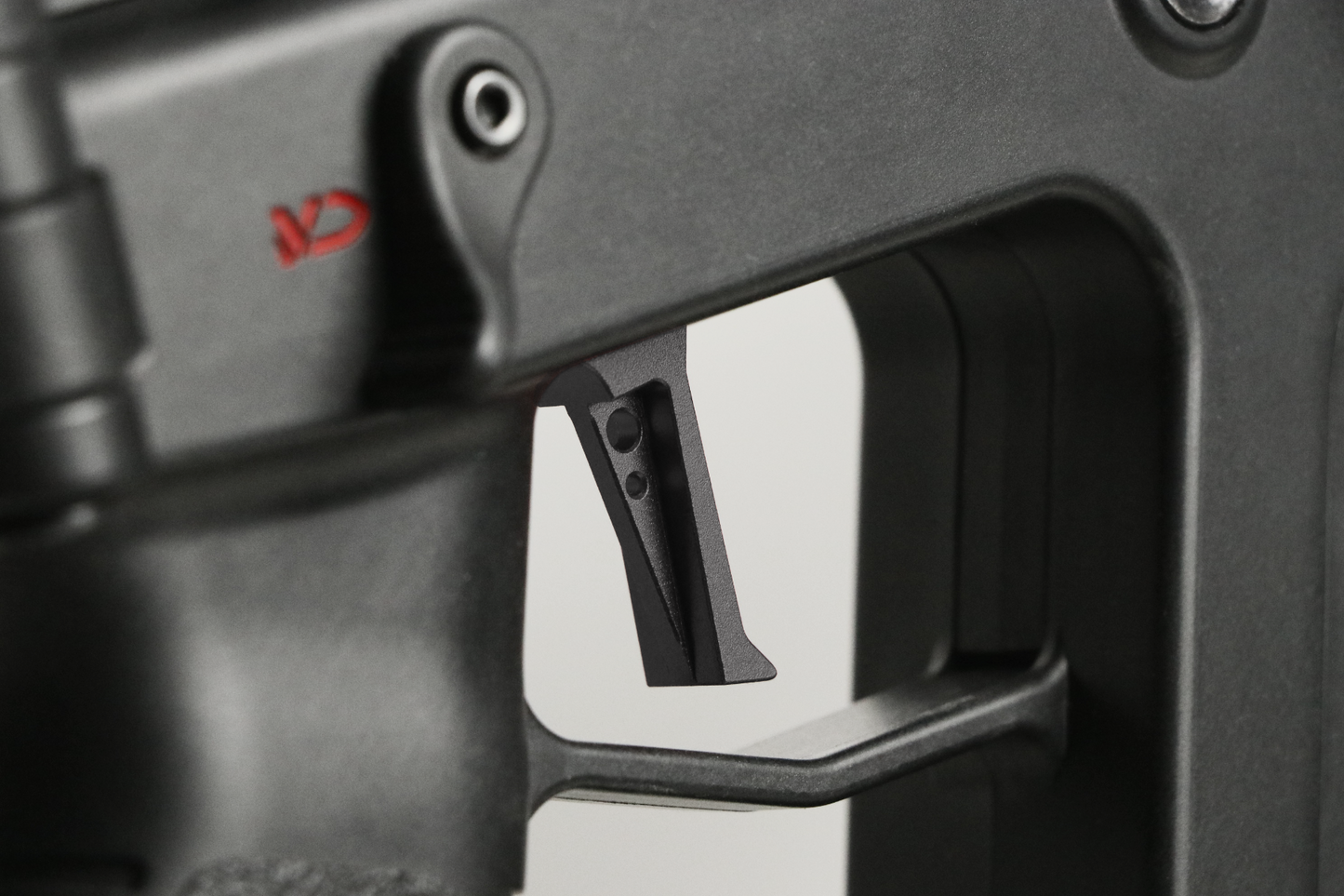 Airtech Studios - Speed  Flat  Trigger(CNC Stainless  Steel) - KRYTAC  KRISS  VECTOR  - BLACK