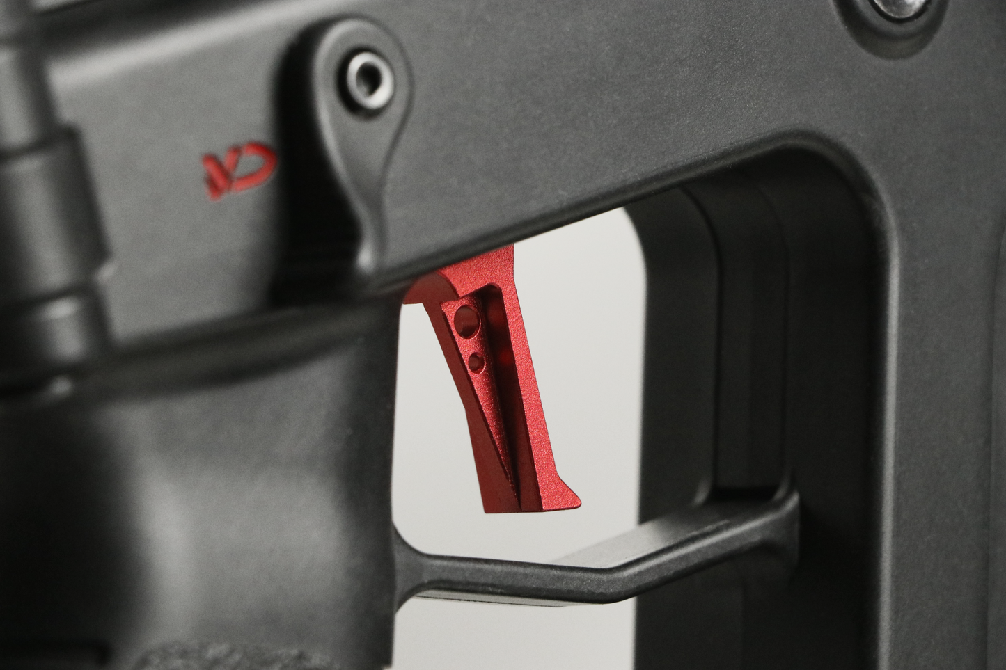 Airtech Studios - Speed  Flat  Trigger(CNC Stainless  Steel) - KRYTAC  KRISS  VECTOR  - BLACK