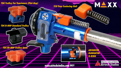Airtech Studios - Maxx  TDC  Trolley  for Tensioner - Maxx  Hopup  Chamber
