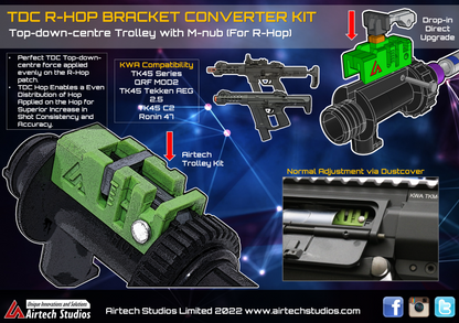 Airtech Studios - KWA  TK45  TDC  BRACKET Converter  For  RHOP/Flat- hop/  Maple  Leaf  Macaron - KWA  TK45