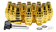 Hakkotsu Thunder B Sonic Grenade Complete Set (12pcs - Pineapple - GOLD - TB-12AGL)