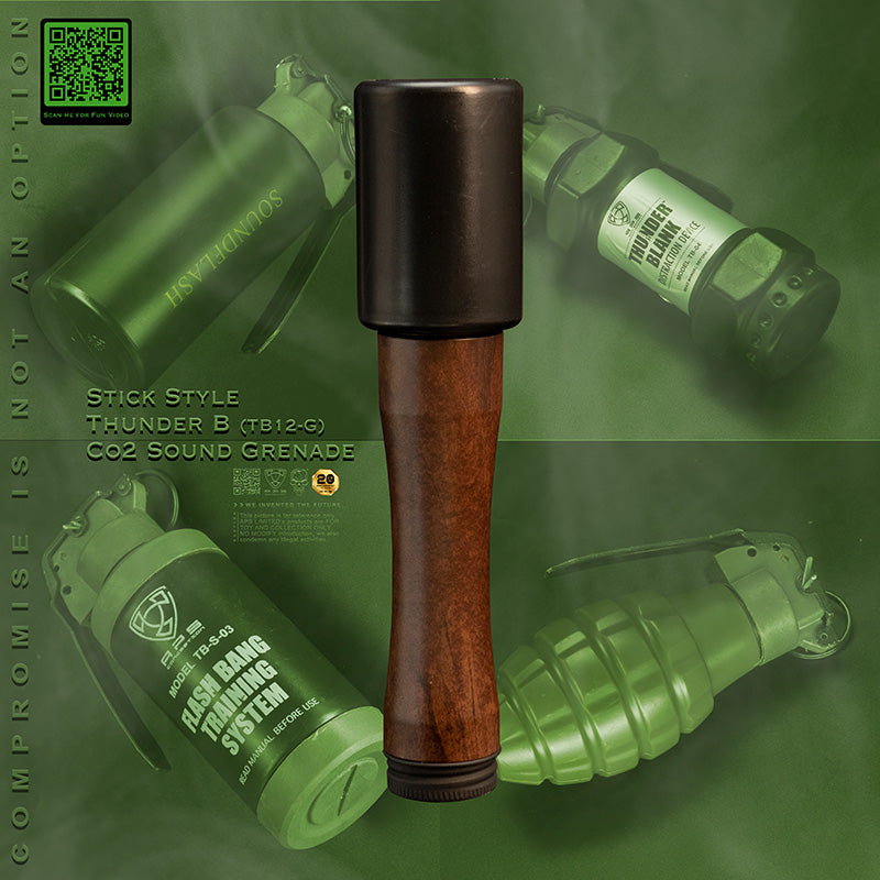 APS Thunder Stick Grenade (Sound - Co2 Powered 3pcs - TB-12G)