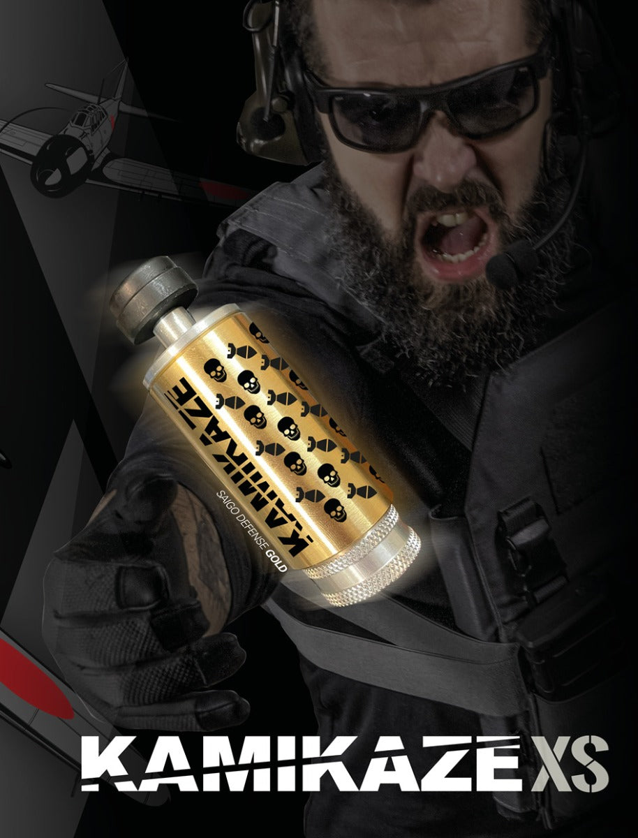 Saigo Defense Kamikaze XS Grenade - 9mm - Gold