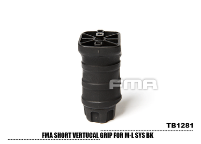 FMA Short Vertical Grip M-Lok (Black - TB1281-BK)