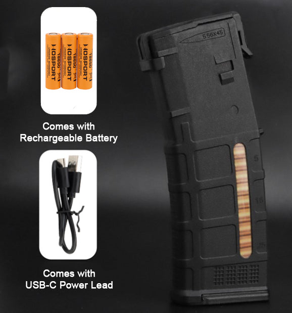 Big Foot PMAC Model Power Bank (18650 Rechargeable Battery Included - Black)