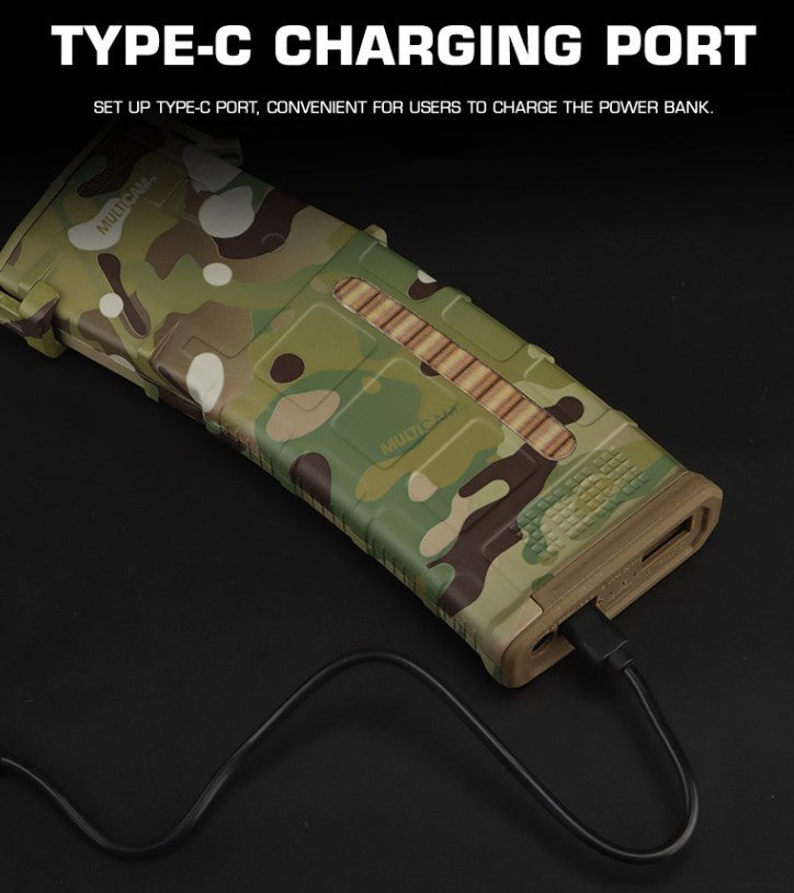 Big Foot PMAC Model Power Bank (18650 Rechargeable Battery Included - Tan)