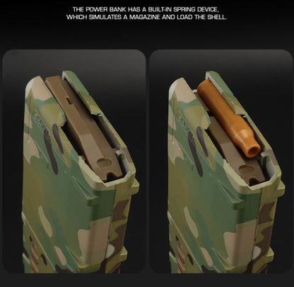 Big Foot PMAC Model Power Bank (18650 Rechargeable Battery Included - Tan)