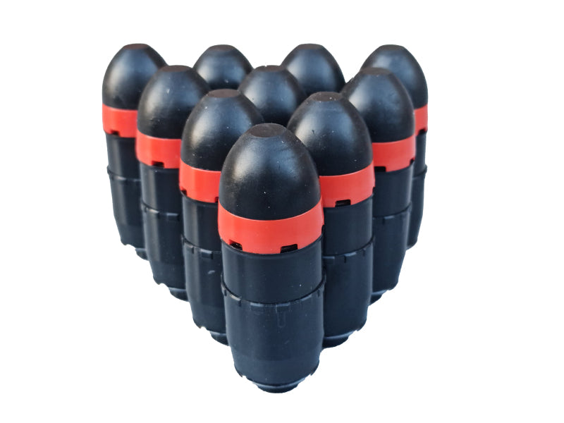 Tag Innovations Velum MK2 RED Smoke Grenade (Pack of 10 - KC Version)