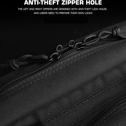 Big Foot Tactical Expert Pistol Bag (Size: 37 x 26 x 6cm - 900D - Black)