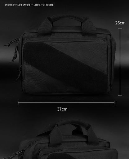 Big Foot Tactical Expert Pistol Bag (Size: 37 x 26 x 6cm - 900D - Black)